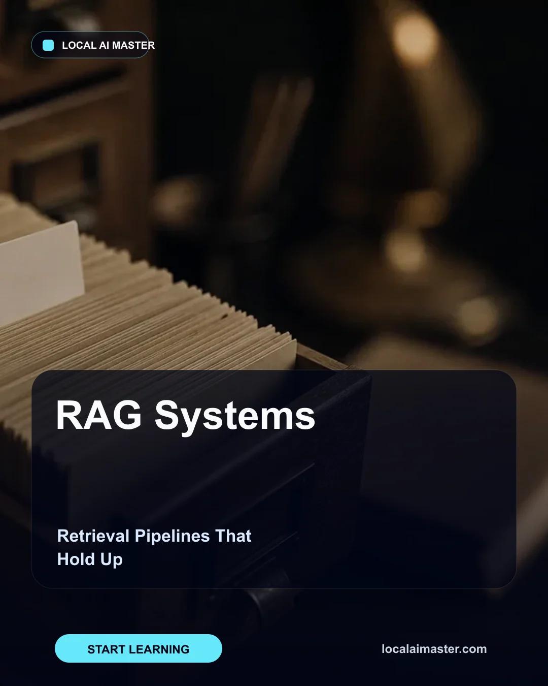 An open card-catalogue drawer with one index card pulled forward